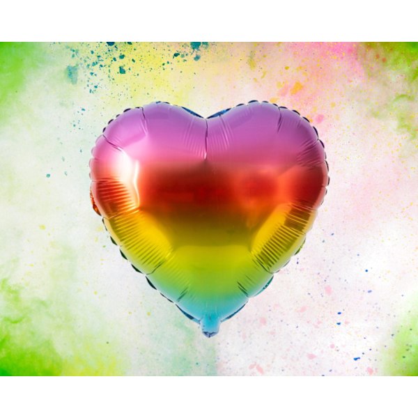 Ballong Regnbåge Rainbow 35 cm Multicolor