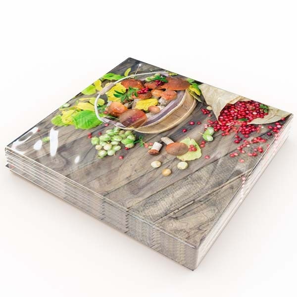 Servetter Höstskörd 33x33 cm 20-pack Multicolor