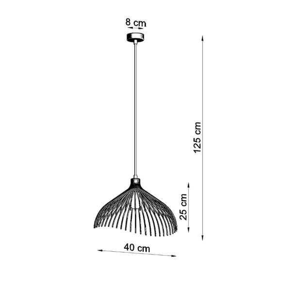 Pendel lampa UMB svart Black