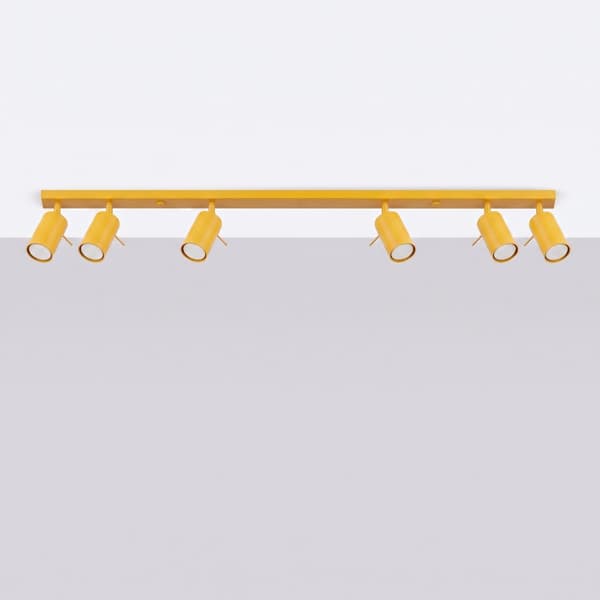 Taklampa RING 6L gul Yellow
