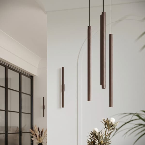 Vägglampa PASTELO 2 brun Brown