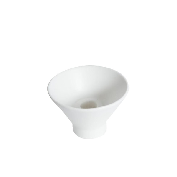 Kynttilänjalka Pyöreä Valkoinen 10,5 cm White