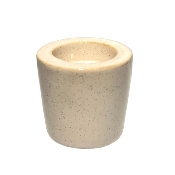 Ljusstake Vit Keramik White
