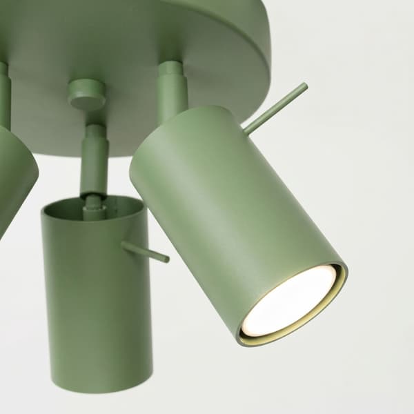 Taklampa RING 3P salvia sage