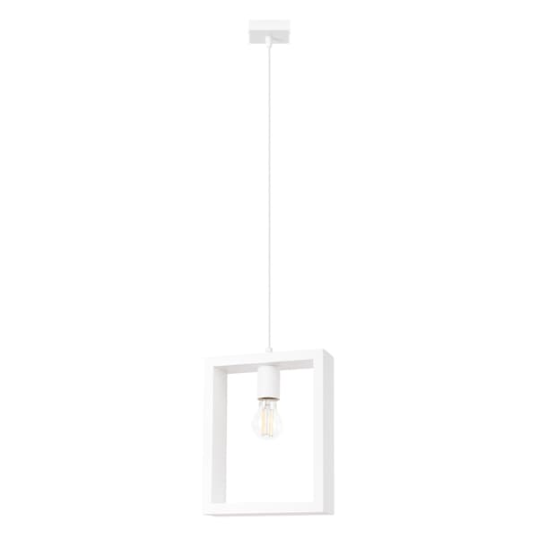 Pendellampa ARIES vit White