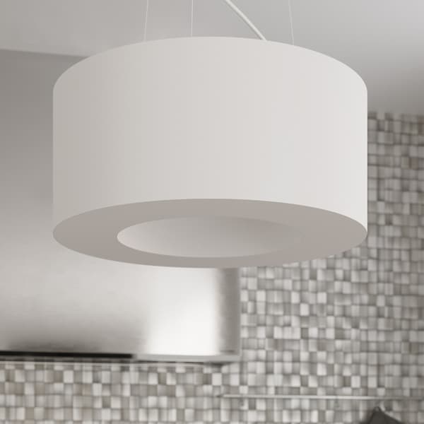 Ljuskrona SATURNO SLIM 70 vit White