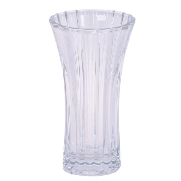 Vase Mønstret glas 20 cm Transparent