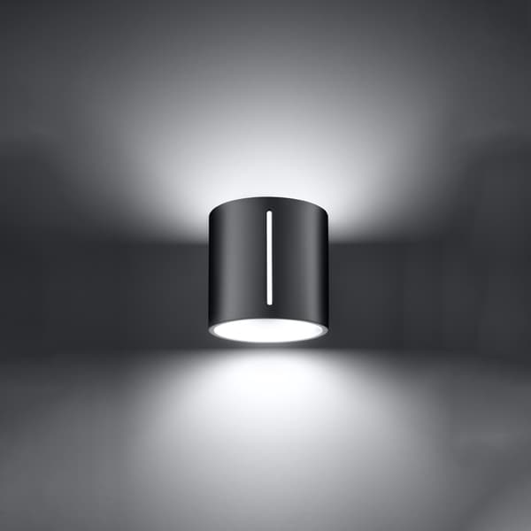 Vägglampa INEZ grå Grey