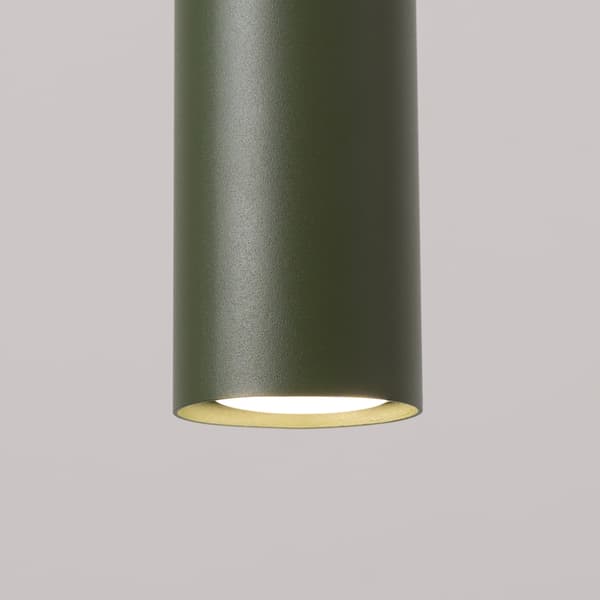 Taklampa LAGOS 1 olivgrön Green