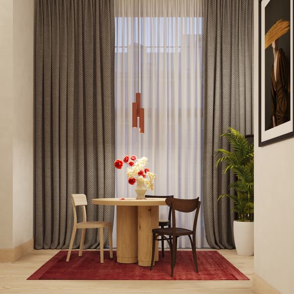 Vägglampa LAGOS 2 röd ockra Red