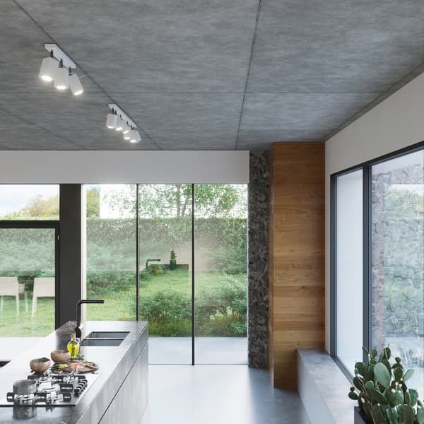 Vägglampa MERIDA vit White
