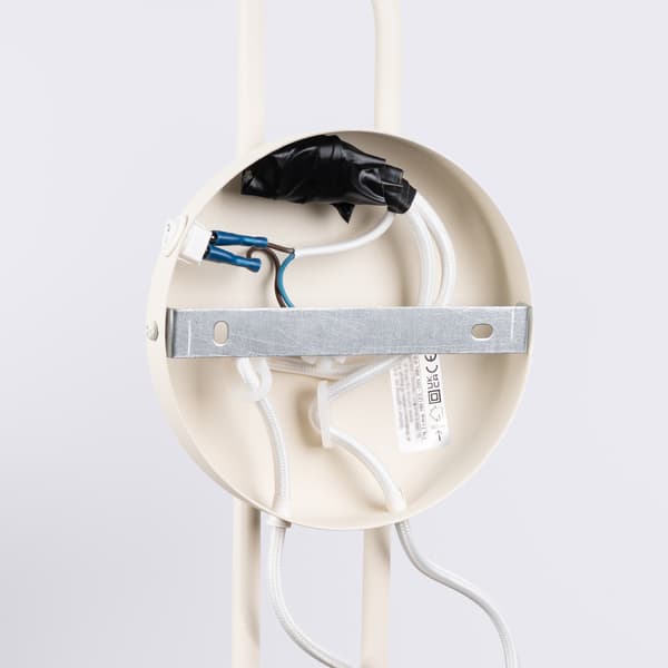 Vägglampa NOX 2 beige med strömbrytare Beige