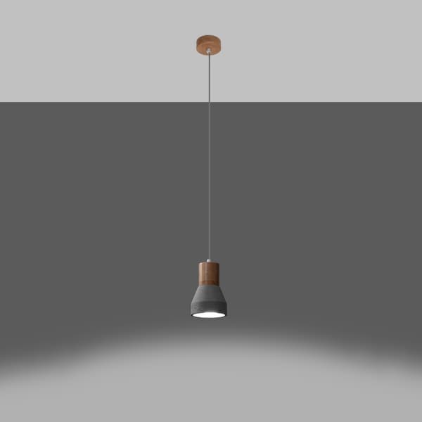 Pendel lampa QUBIC grå Grey