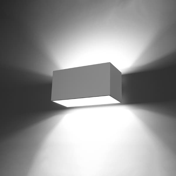 Vägglampa QUAD MAXI vit White