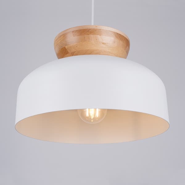 Pendellampa MARION vit White