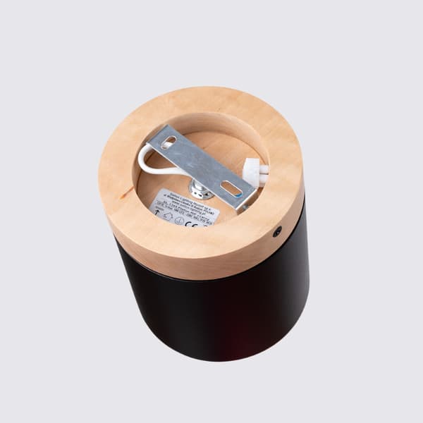 Taklampa RIF svart Black