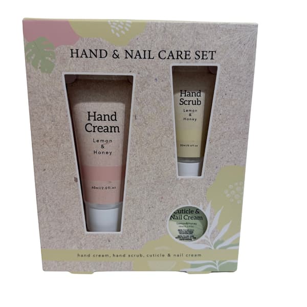 Hand- och nagelset Lemon & Honey Beige Lemon & Honey
