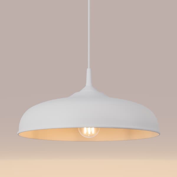 Pendellampa GINA vit White