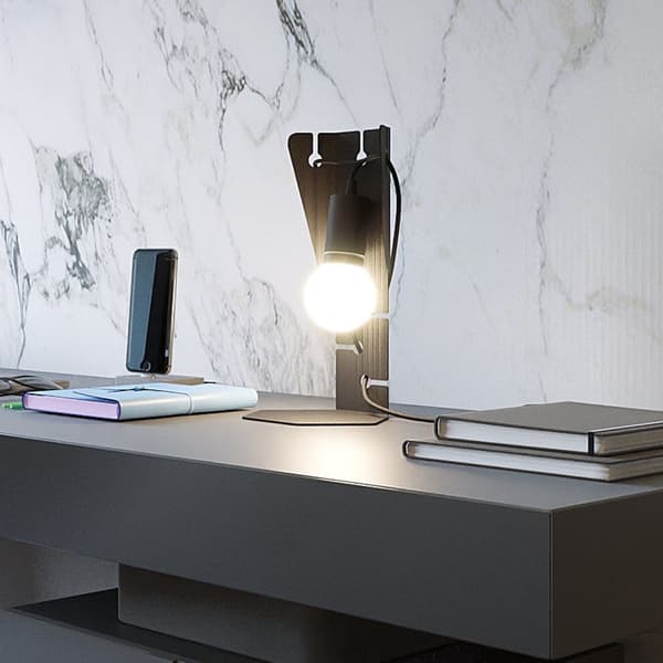 Bordslampa ARBY svart Black