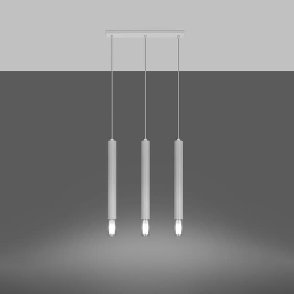 Pendel lampa WEZYR 3 vit White