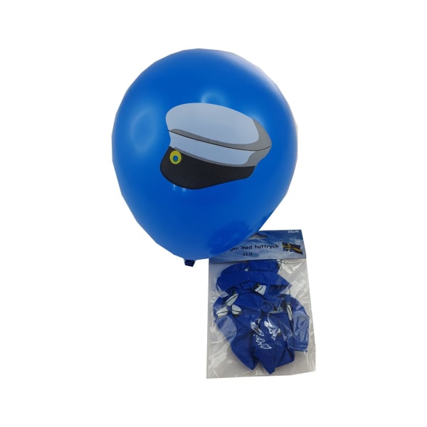 Ballonger Blå Studentlue 12-pakning Blue