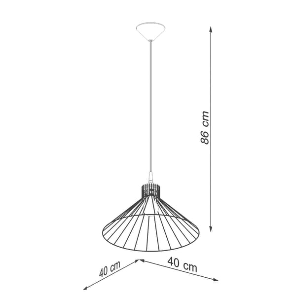 Pendellampa EDA Black