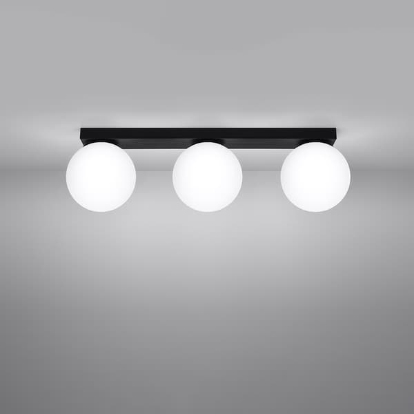 Taklampa YOLI 3 svart Black