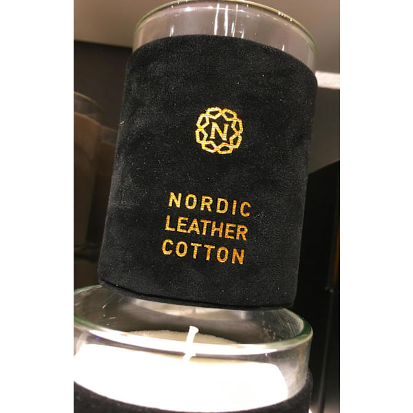 Doftljus Cotton Svart 11 cm Svart