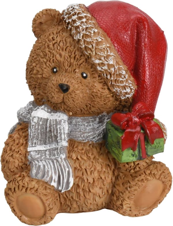 Nalle Jul 7 cm Brun