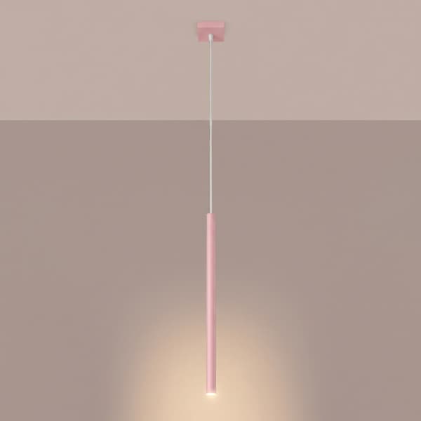Pendellampa PASTELO 1 rosa Pink