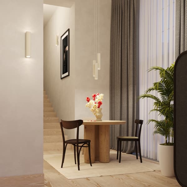 Taklampa LAGOS 2 beige Beige