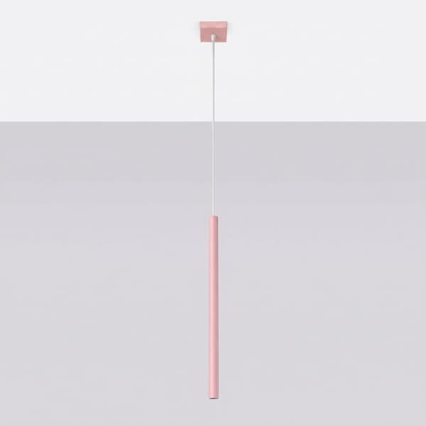 Pendellampa PASTELO 1 rosa Pink