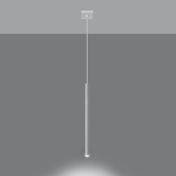 Pendel lampa PASTELO 1 vit White