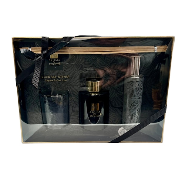 Aromaset Doftpinnar Rumsspray Doftljus Black Intense Black Intense