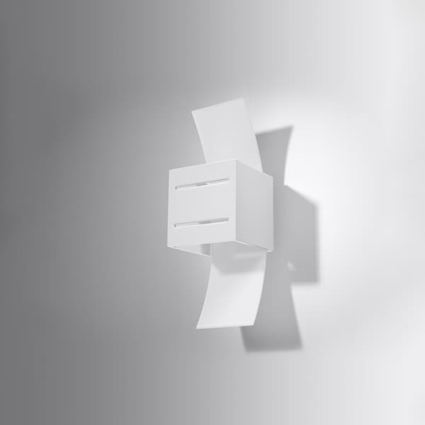 Vägglampa LORETO vit White