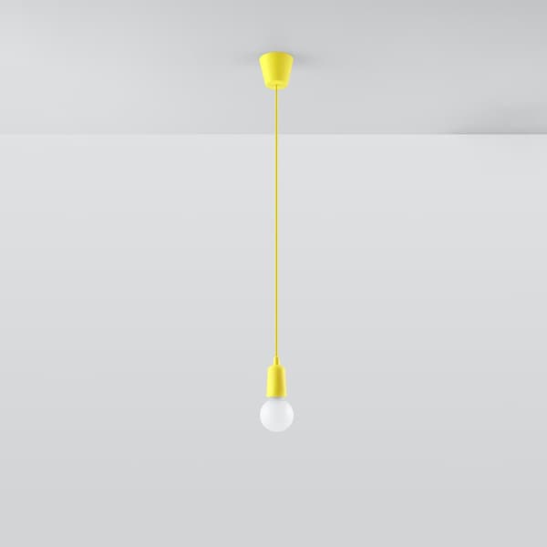Pendel lampa DIEGO 1 gul Yellow