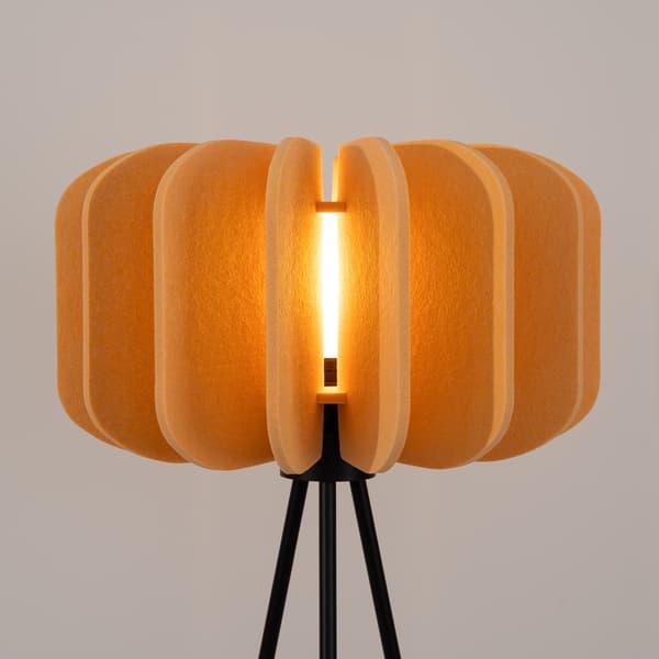 Golvlampa MULA 45 gul Multicolor