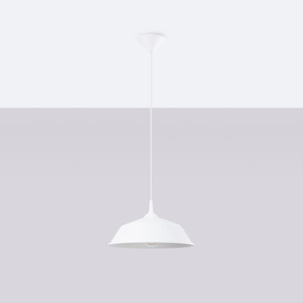 Pendellampa FRIKA vit White