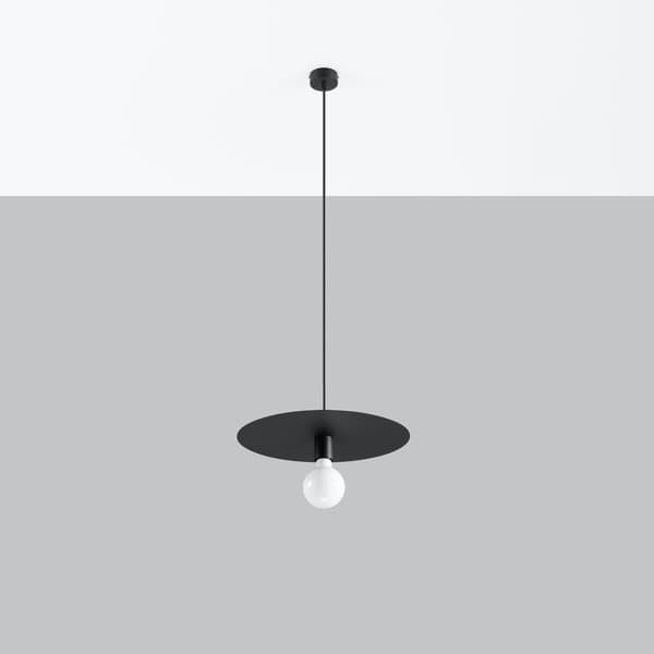 Pendel lampa FLAVIO svart Black