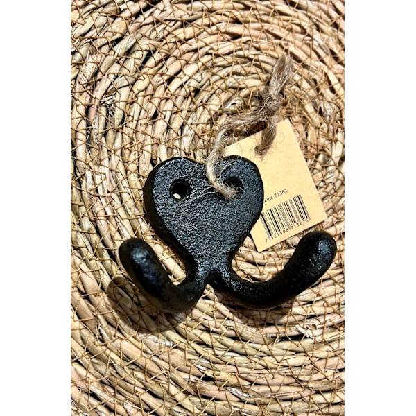 Krok Dubbel Gjutjärn Black