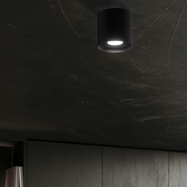 Taklampa MIKA svart Black