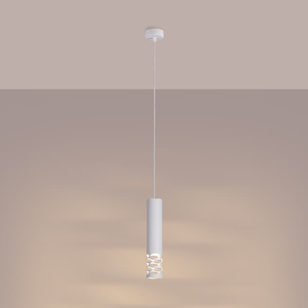 Pendellampa LIRO 1 vit White