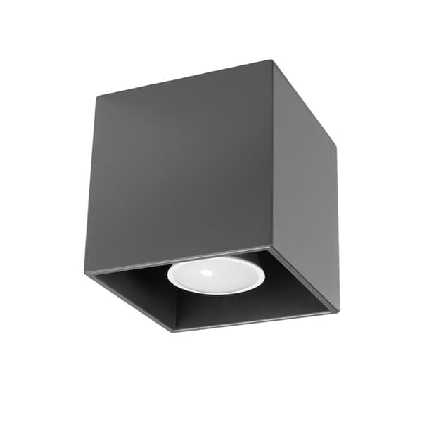 Taklampa QUAD 1 antracit Antracit