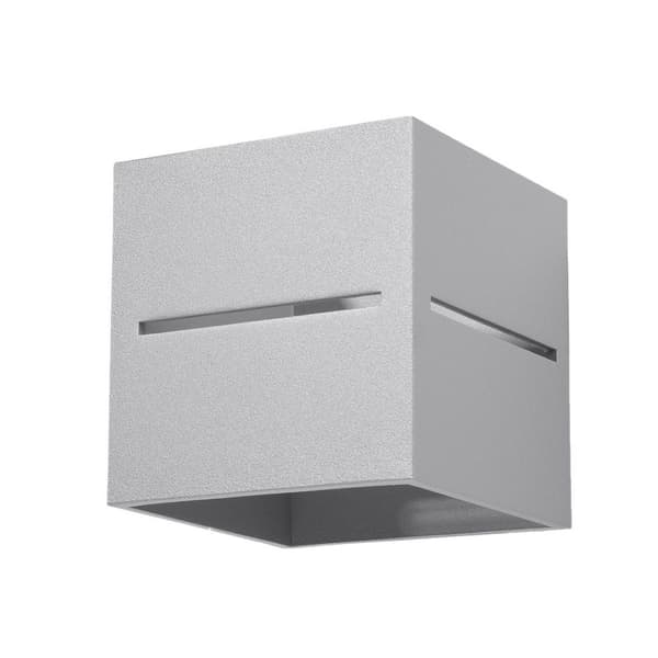 Vägglampa LOBO grå Grey