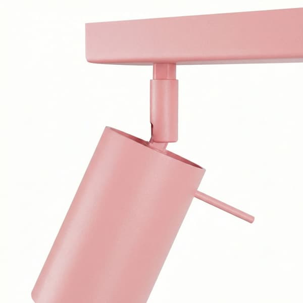 Taklampa RING 2 rosa Pink