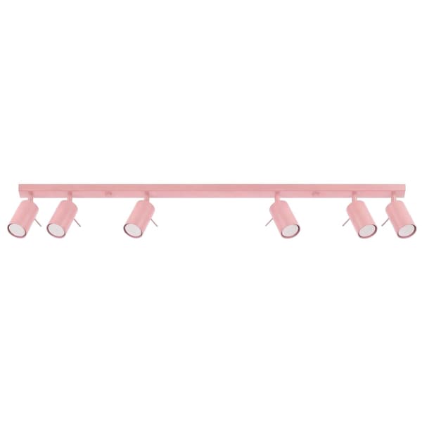 Taklampa RING 6L rosa Pink