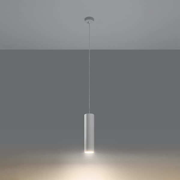 Keramisk hängande lampa NANCY White