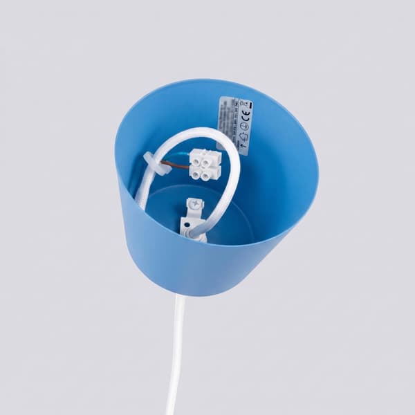 Pendellampa BILO azurblå Light blue