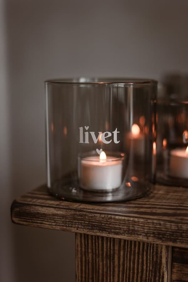 Majas Cottage Lykta Livet 10x10 cm Transparent