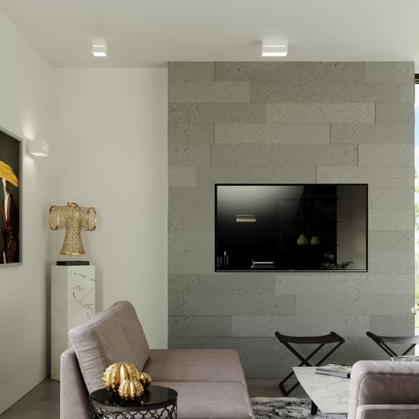 Taklampa LOBO vit White